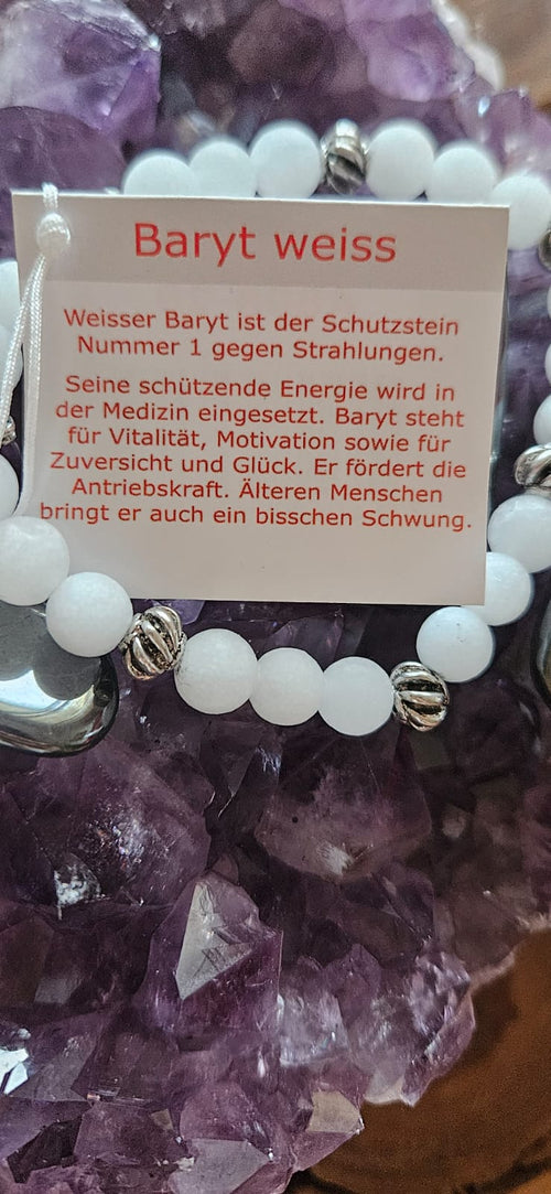 Brassard baryté 6 mm et 8 mm