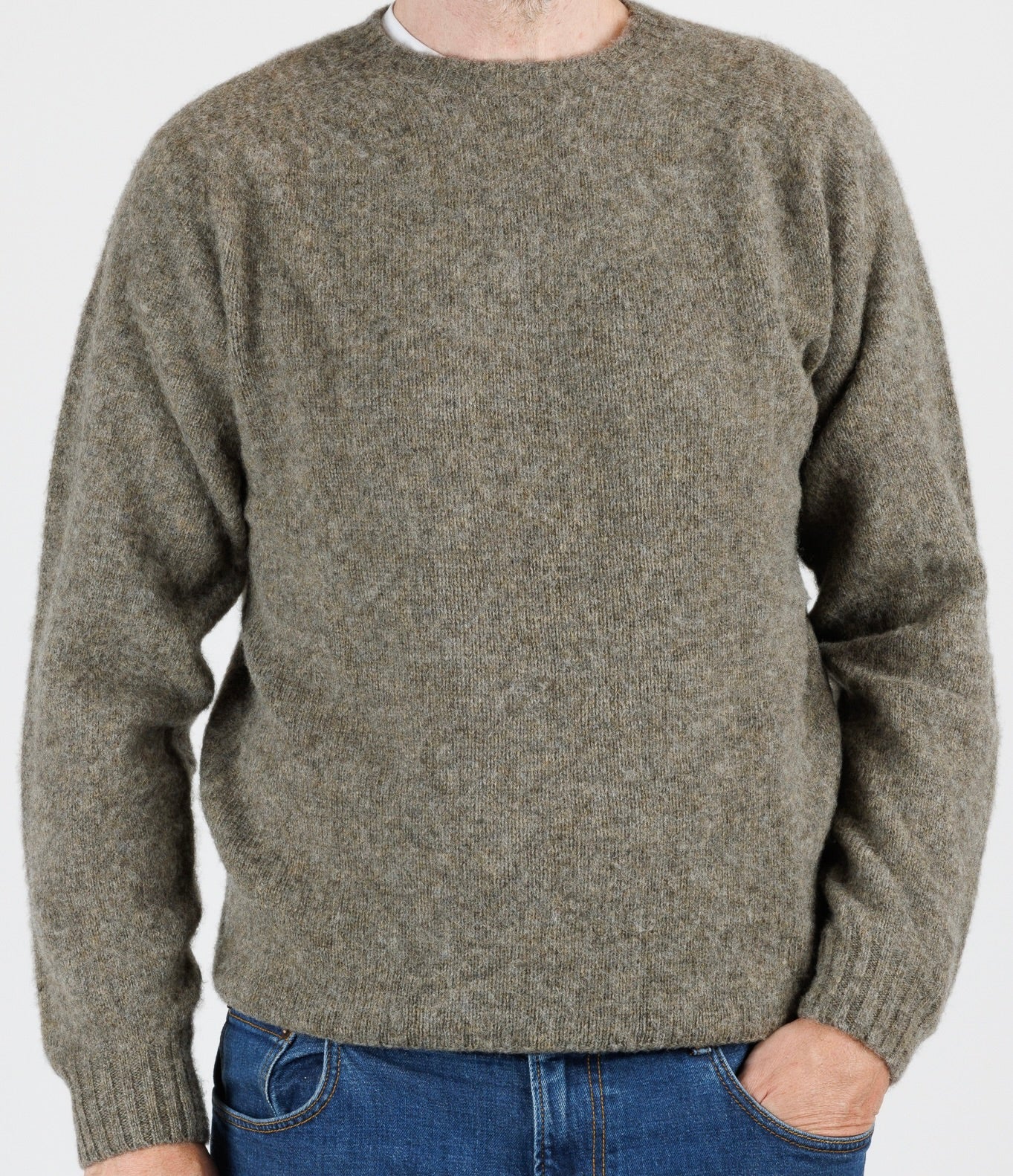 Harley: Schaggy crewneck sweater