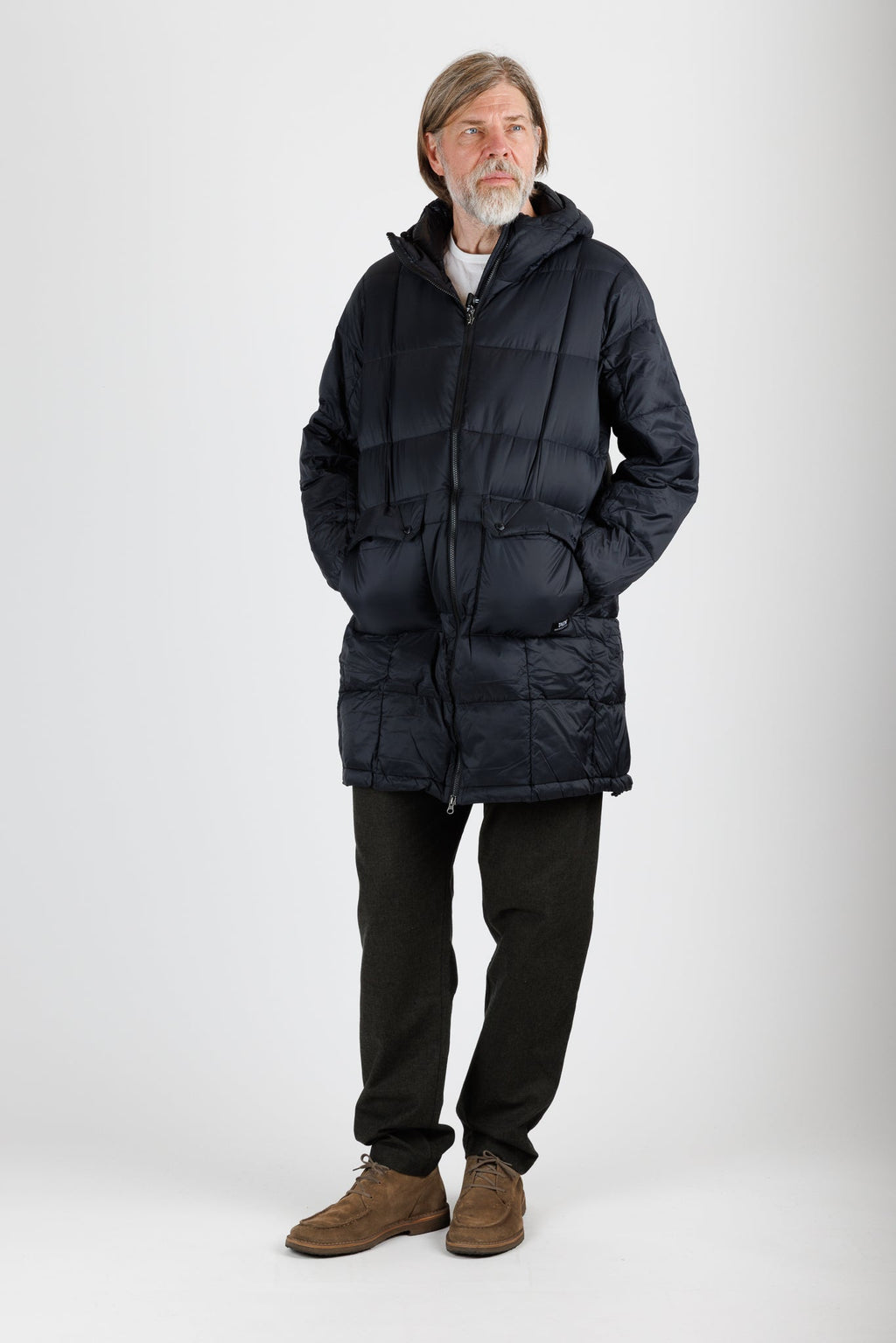 Taion: Volume Hood Down Coat