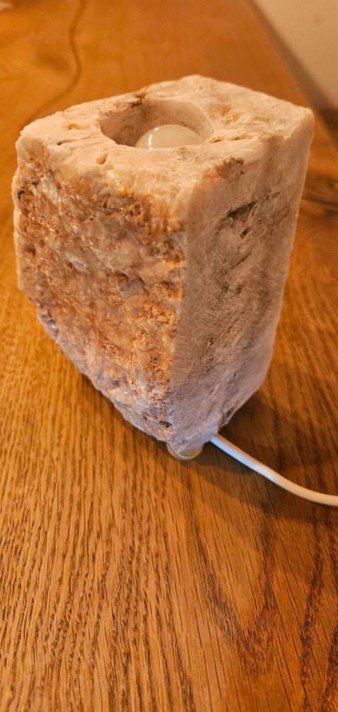 Lampe Baryt-Steinlampe (Unikat) - 02