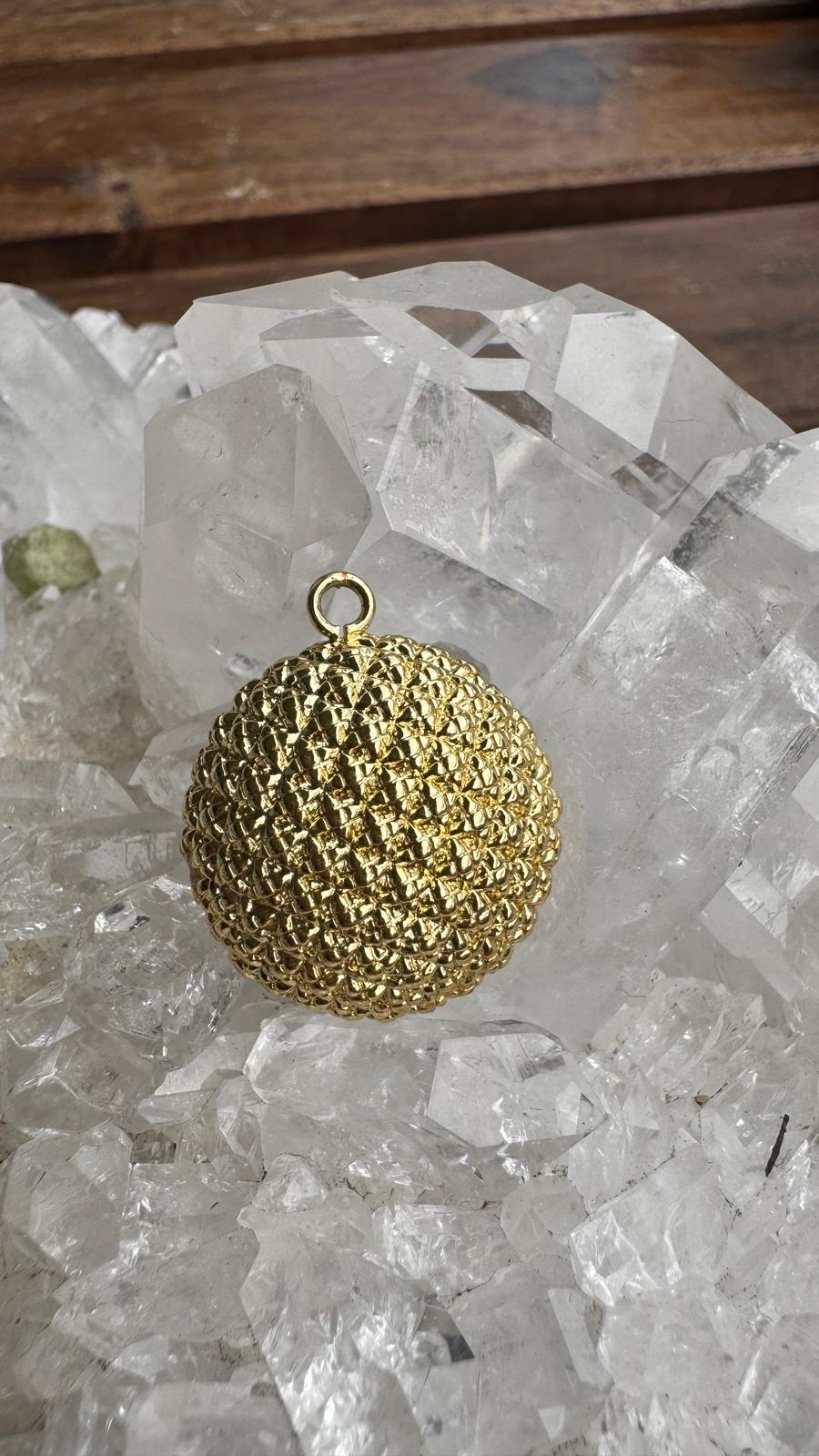 Peridot Anhänger – 18K vergoldet