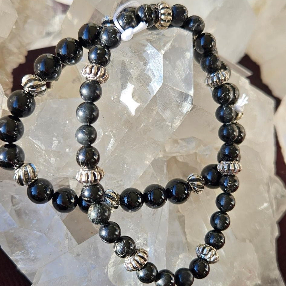 Turmalin-Armband 6mm und 8mm