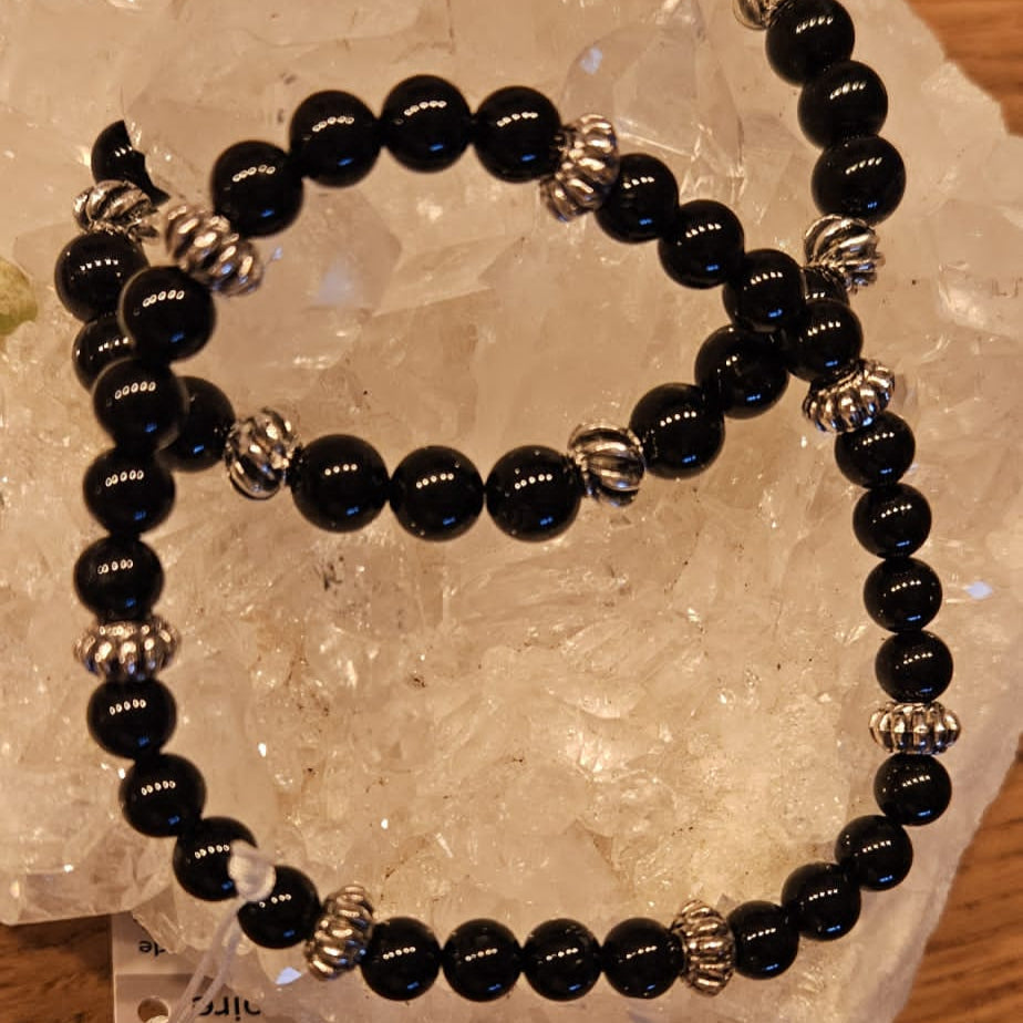 Turmalin-Armband 6mm und 8mm