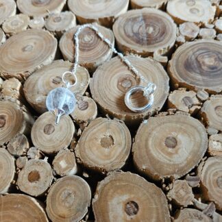 Galileo-Pendel Bergkristall