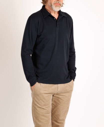 Zanone: Polo ML Interlock cotton
