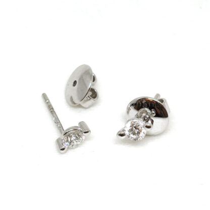 Ohrstecker Weissgold
