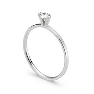 Princess-Ring 0.23ct