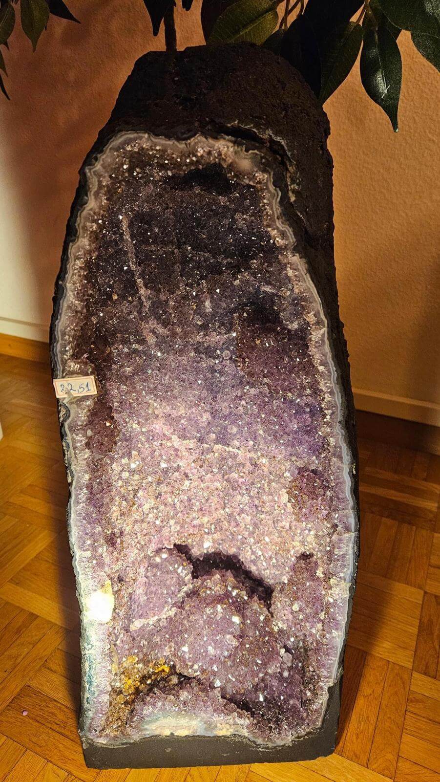 Amethystdruse 22,5 kg (Unikat) – Bild 2