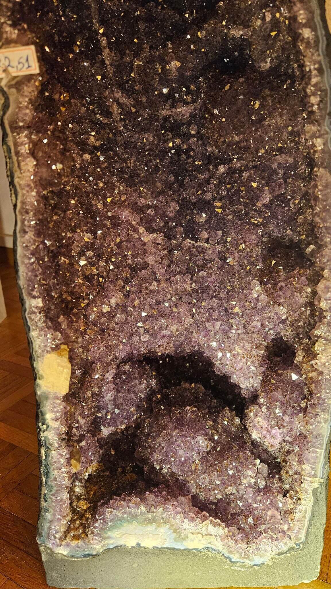 Amethystdruse 22,5 kg (Unikat) – Bild 3