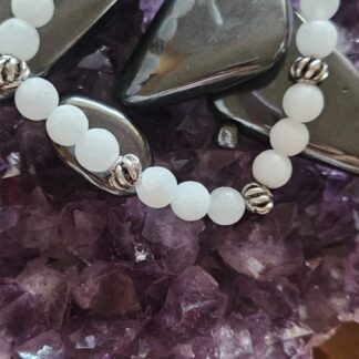 Baryt-Armband 6mm und 8mm