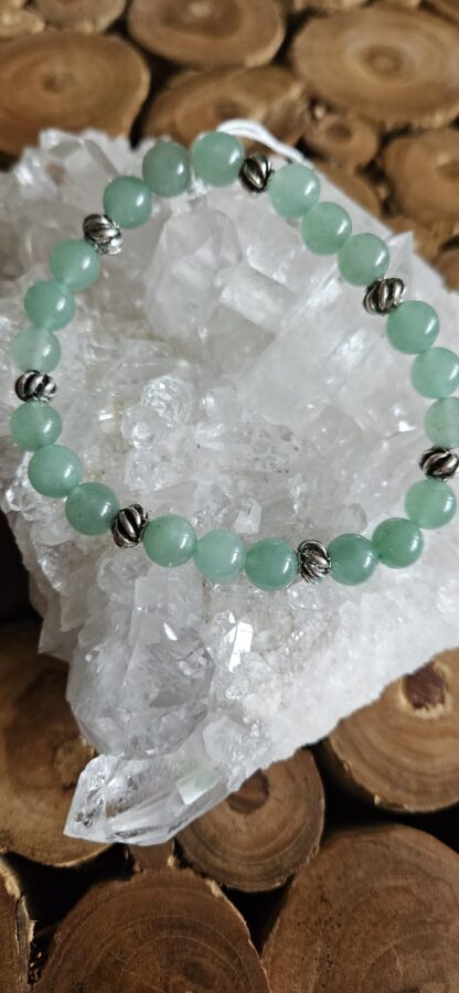 Aventurin Armband 6mm oder 8mm – Bild 5