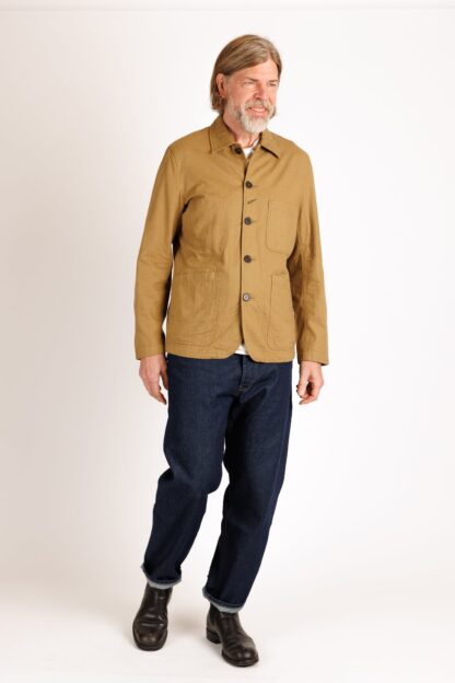 Universal Works:   Bakers C Jacket in Moleskin – Bild 3