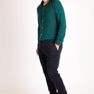 Drumohr: Long sleeve Pique  Shirt