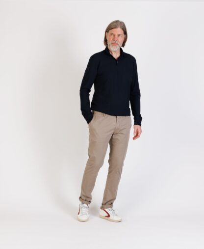 Zanone: Icecotton Polo ML Slim Fit – Bild 3