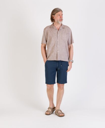 Universal Works: Road Shirt Linen mix – Bild 2