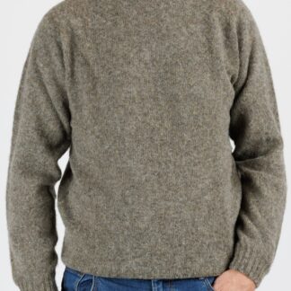 Harley: Schaggy crewneck sweater