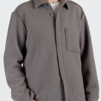 Xacus: Overshirt in Boiled Wool