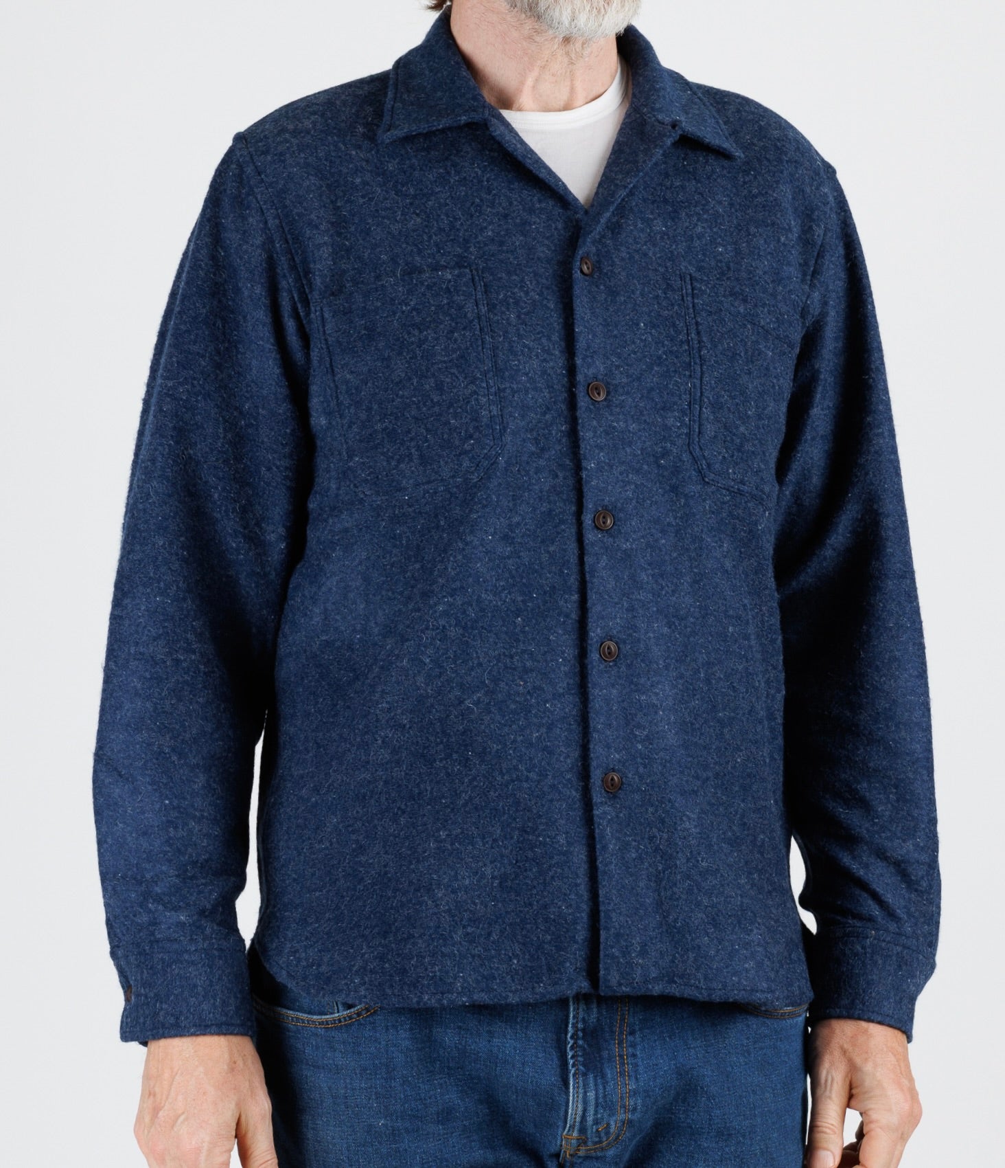 Universal Works: Work shirt in wool flannel – Bild 3