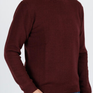 Zanone: Honeycomb crewneck sweater in merino wool