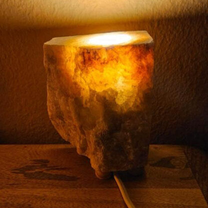 Baryt-Steinlampe (Unikat) - 01 – Bild 3