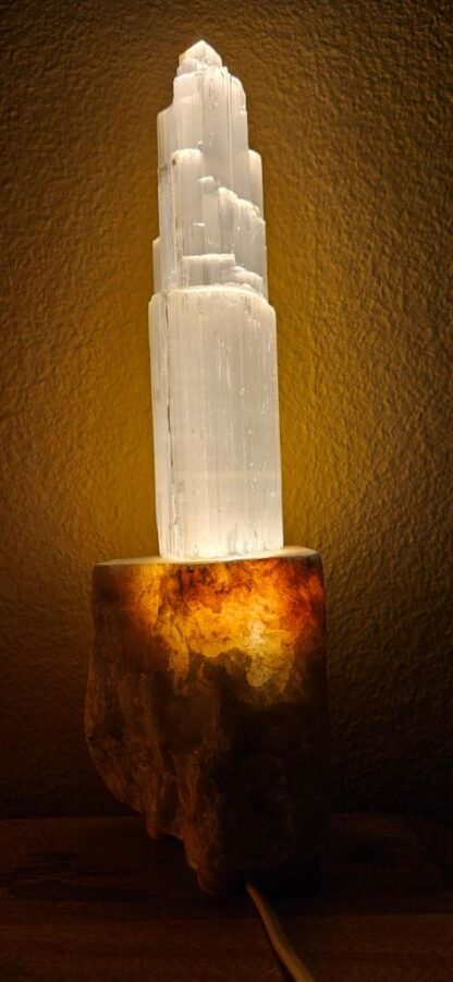 Baryt-Steinlampe (Unikat) - 01 – Bild 4
