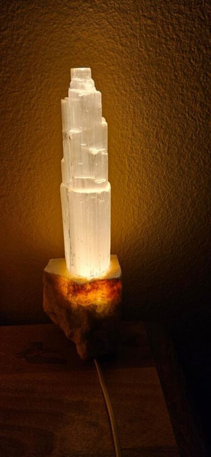 Baryt-Steinlampe (Unikat) - 01 – Bild 5