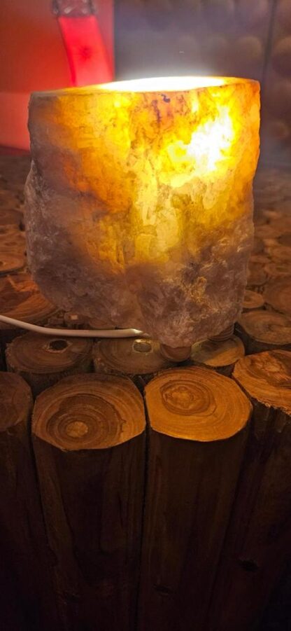 Baryt-Steinlampe (Unikat) - 01 – Bild 7