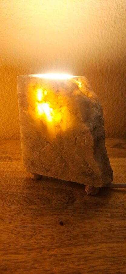 Baryt-Steinlampe (Unikat) - 02 – Bild 8