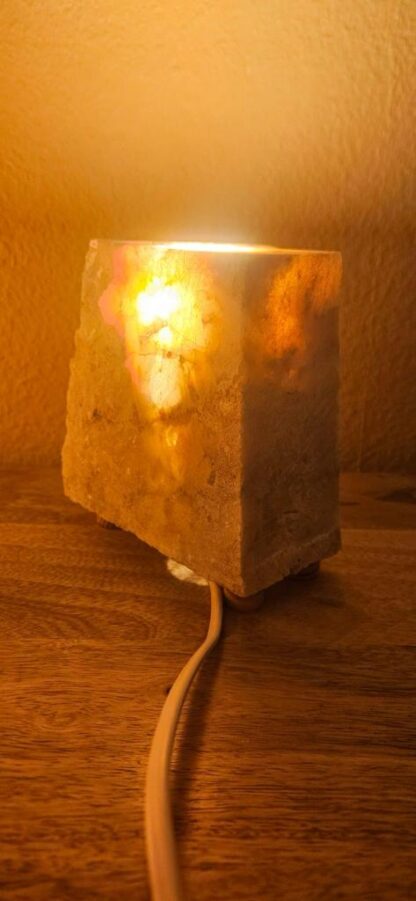 Baryt-Steinlampe (Unikat) - 03 – Bild 6