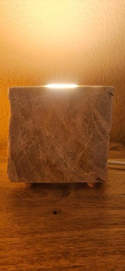 Baryt-Steinlampe (Unikat) - 04 – Bild 6