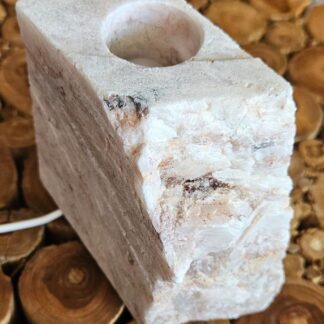 Baryt-Steinlampe (Unikat) - 03