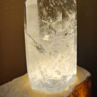 Bergkristall Spitze aus Madagaskar 241g