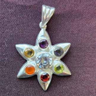 Chakra Lotus Anhänger 30 mm