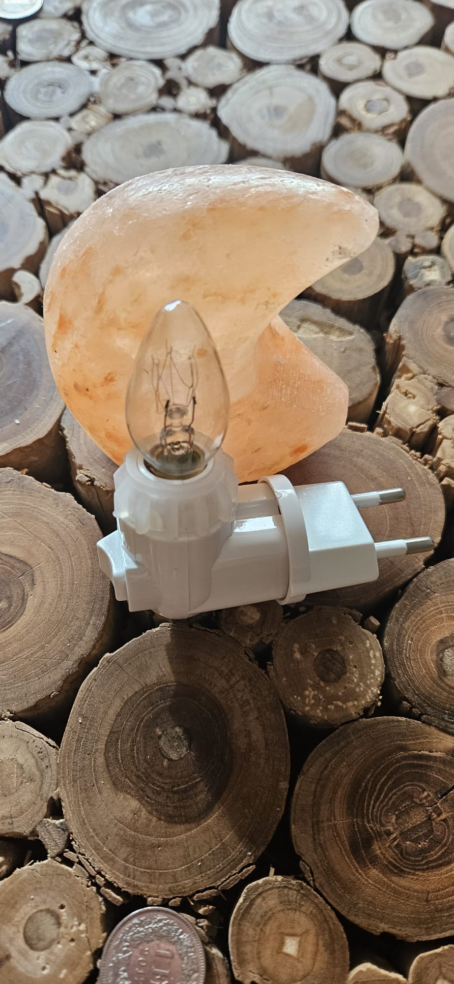 Kristalllampe für Steckdose – Bild 2