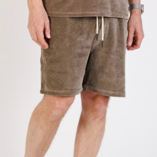 OAS: Morel Verona Velour Shorts