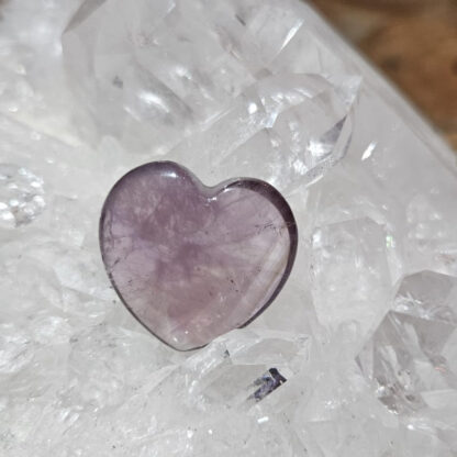 Amethyst-Herz 25x8mm – Bild 2