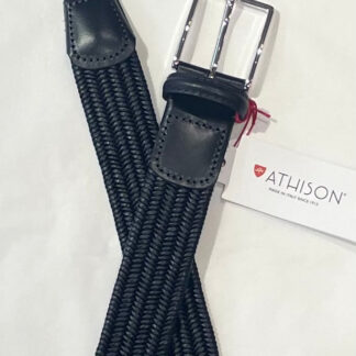 Athison Braided Leather Belt