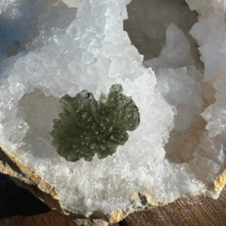 Moldavit / Tektit / Metreoit (Unikat) 2,5 gr