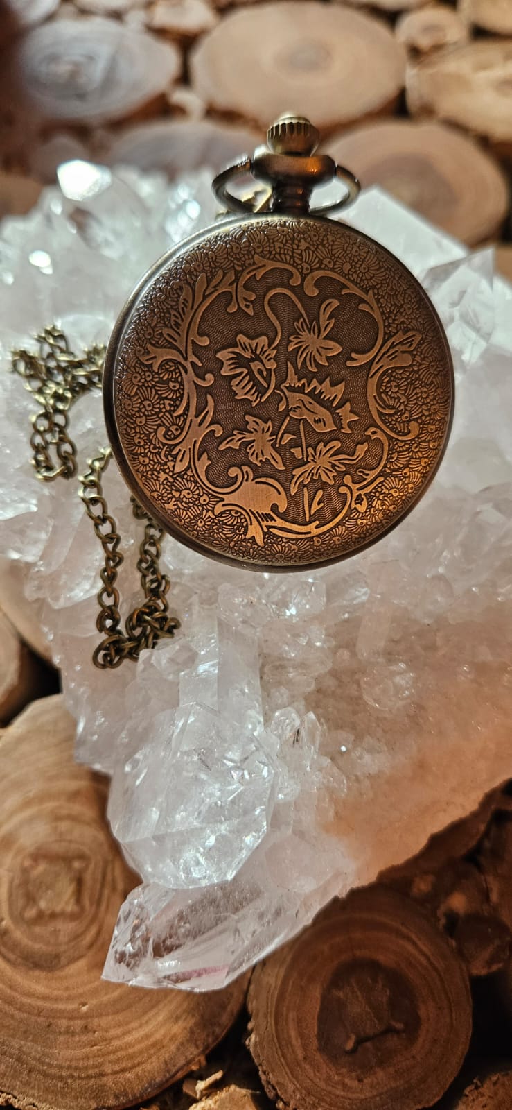 Quarz Taschenuhr Antik – Bild 4