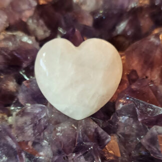 Rosenquarz-Herz 25x8mm