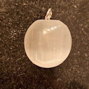 Mondstein / Selenit Anhänger – Bild 3