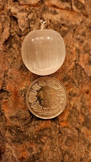 Mondstein / Selenit Anhänger – Bild 2