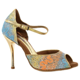 715 Light Blue Multi Lace