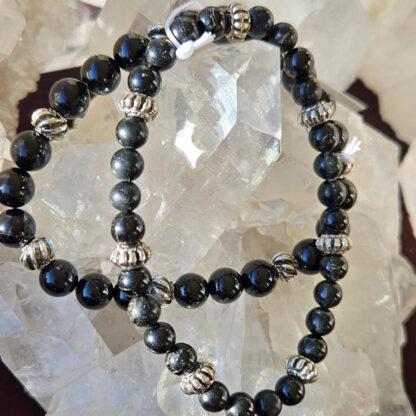 Turmalin-Armband 6mm und 8mm – Bild 2