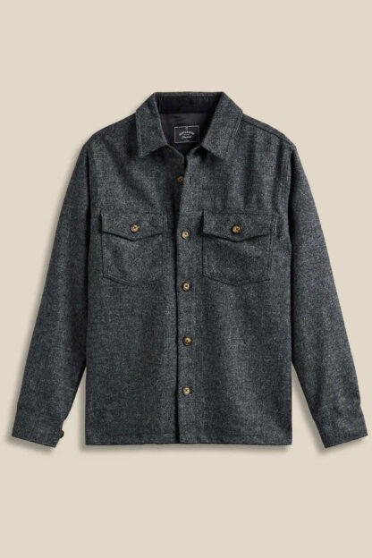 Portuguese Flannel: Wool Field Overshirt – Bild 2