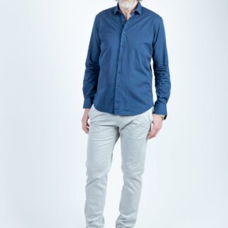 Xacus: Tailor/Washed Cotton shirt long sleeve